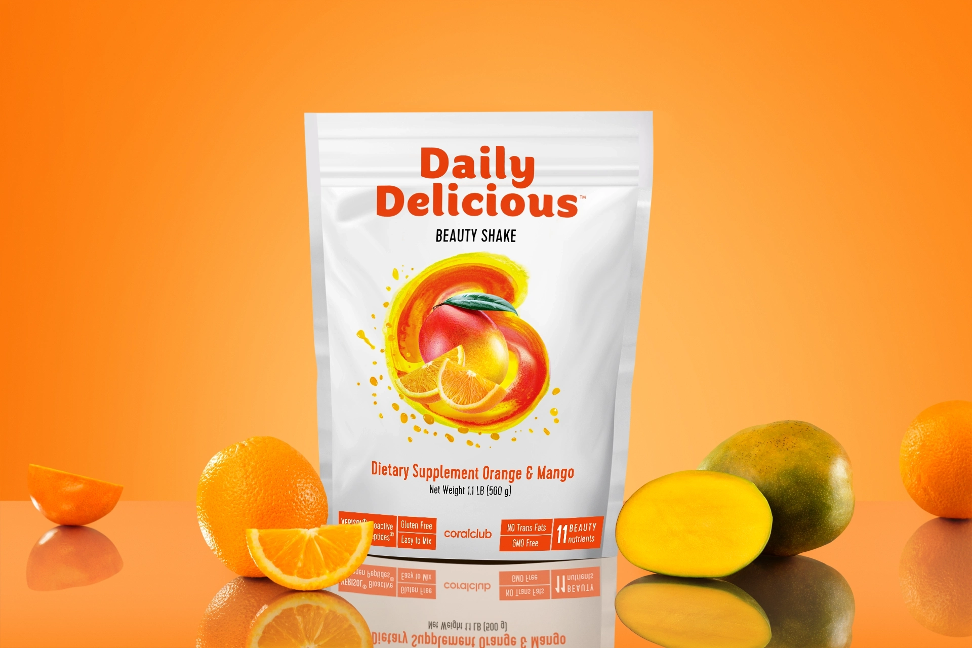 Дейли Делишъс Бюти Шейк с вкус на портокал и манго (211800)