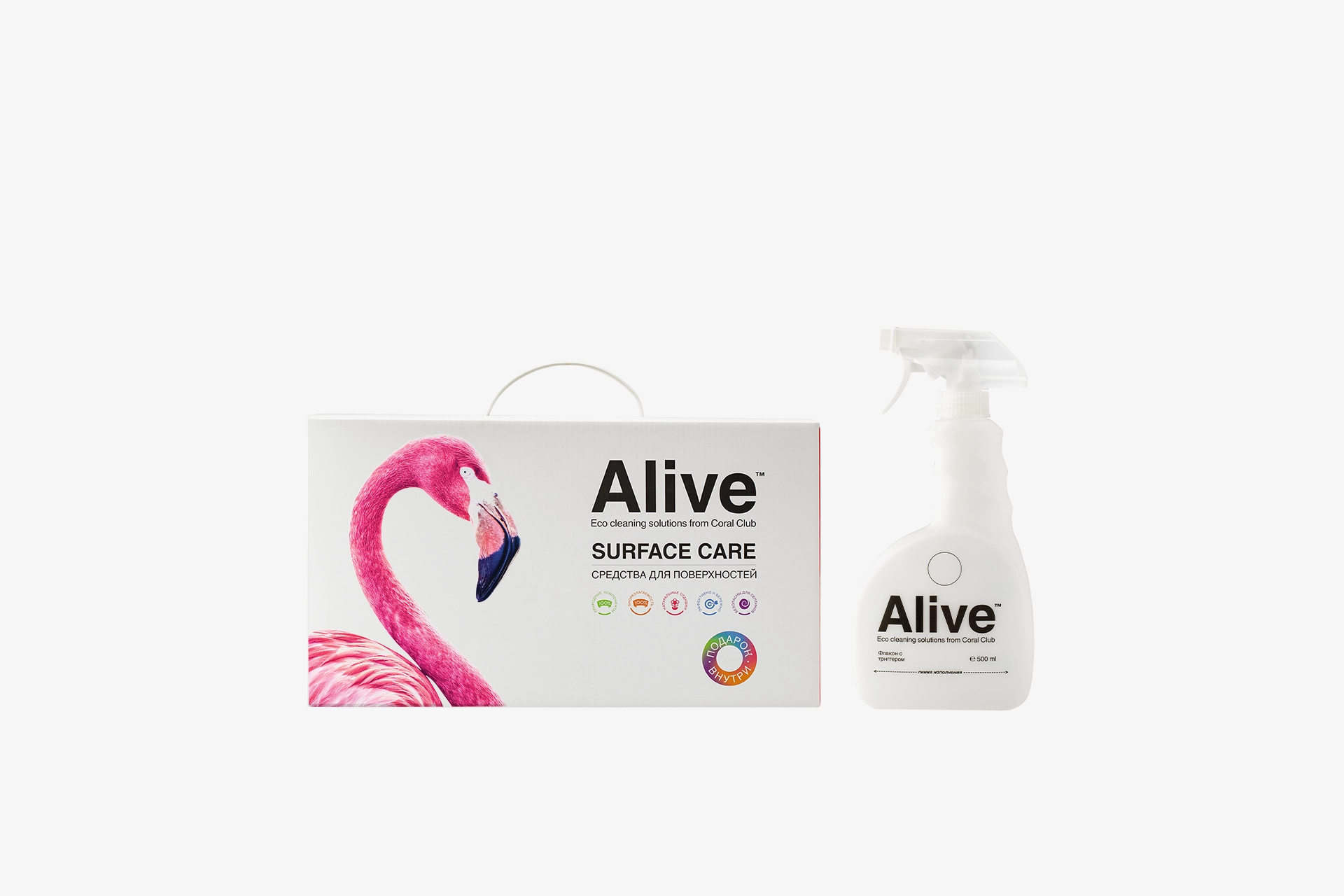 Alive Колекция почистващи препарати за повърхности
