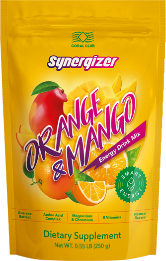 Синерджайзър с вкус на портокал и манго